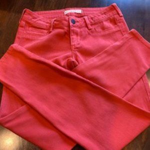 BULLHEAD BLACK DENIM ORANGISH LEGGINGS SIZE 1